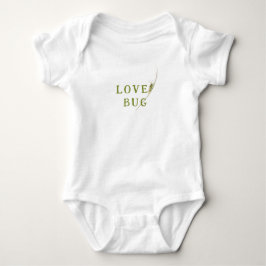 Body Para Bebé Fiesta Botánica Bebé Saltamontes Amor Bug