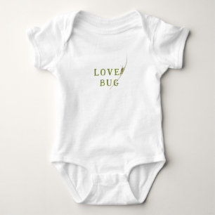 Body Para Bebé Fiesta Botánica Bebé Saltamontes Amor Bug