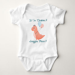 Body Para Bebé Fiesta de cumpleaños de Baby Dino