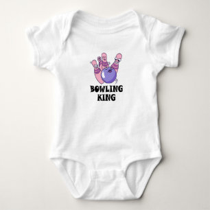 Body Para Bebé Fiesta de Cumpleaños Infantil Bowling King