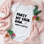 Body Para Bebé Fiesta En Mi Criba 2 AM | Cute Funny<br><div class="desc">Presentando al Fiesta en My Crib | Traje de bebé lindo y gracioso. Este traje corporal es perfecto para el pequeño animal fiesta en su vida. Con un diseño lindo y divertido, este traje corporal seguramente va a echar una risita a todos los que lo ven. Este traje de cuerpo,...</div>