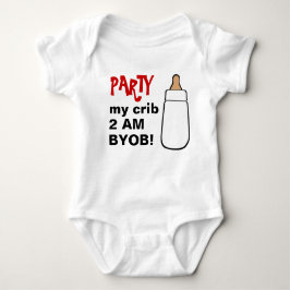 Body Para Bebé Fiesta mi cuna 2AM BYOB baby bodyshirt