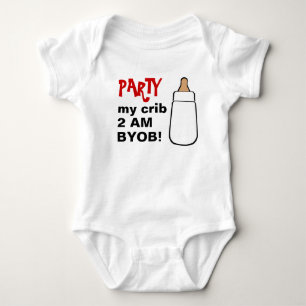 Body Para Bebé Fiesta mi cuna 2AM BYOB baby bodyshirt