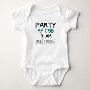 Body Para Bebé Fiesta Mi Cuna Bebé Una Pieza