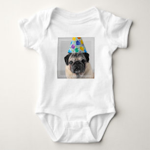 Body Para Bebé Fiesta Pug