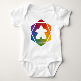 Body Para Bebé Fiesta Time Meeple Baby Shirt