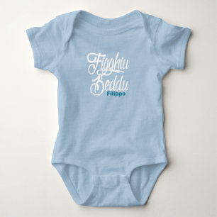 Body Para Bebé Figghiu Beddu Baby Bodysuit