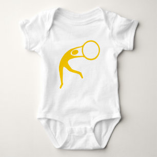 Body Para Bebé Figura rítmica de la gimnasia - Ámbar