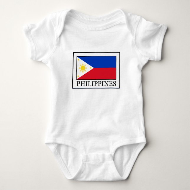 Body Para Bebé Filipinas (Anverso)