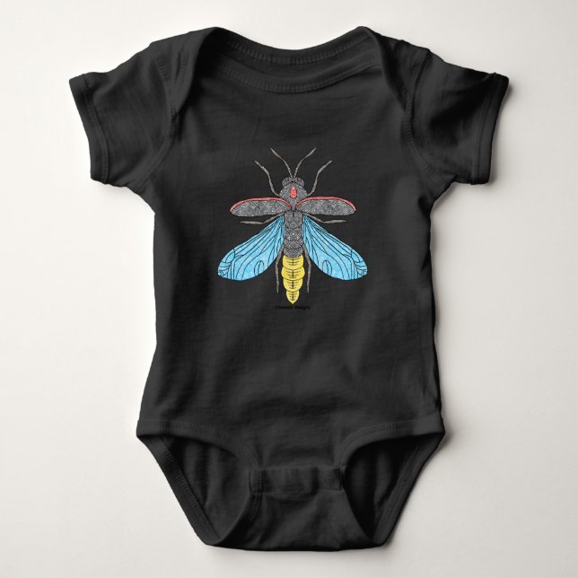 Body Para Bebé Firefly (vívido) - Baby Bodysuit (Anverso)