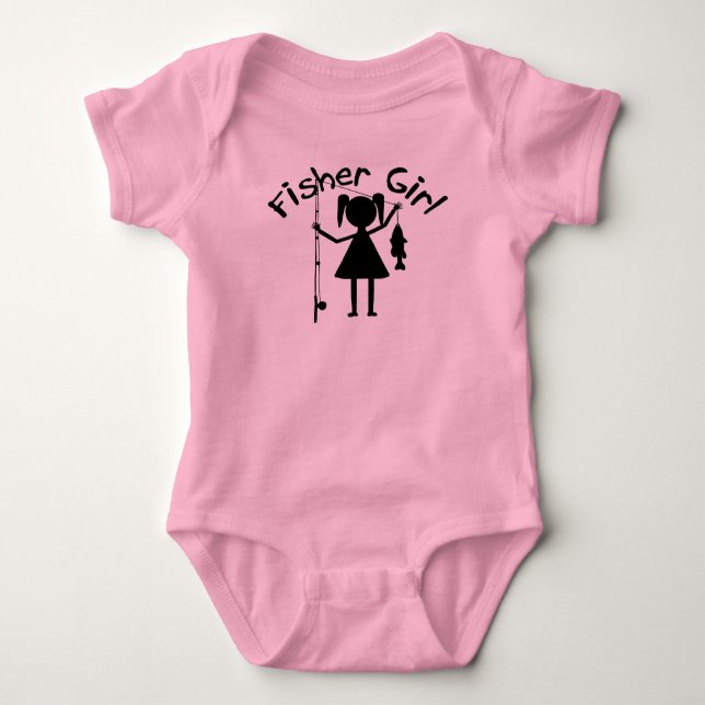 BODY PARA BEBÉ FISHER CHICA (Anverso)