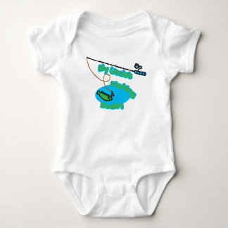 Body Para Bebé Fishing Buddy de mi tío