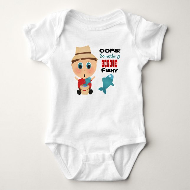 Body Para Bebé Fishy One Piece (Anverso)