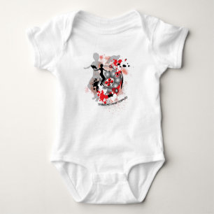 Body Para Bebé Flagwoman Souvenir-Baby