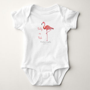 Body Para Bebé Flamenco   Niña   Bodysuit