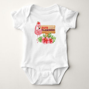 Body Para Bebé Flamingo