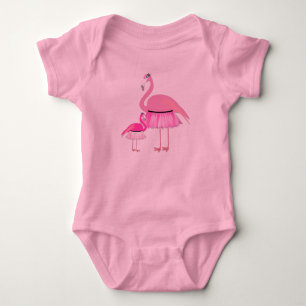 Body Para Bebé Flamingo Baby Tutu Bodysuit