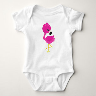 Body Para Bebé Flamingo Cute, Flamingo Rosa, Flamingo Infantil, A
