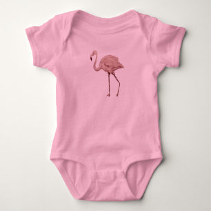 Body Para Bebé Flamingo Pink Baby Bodysuit