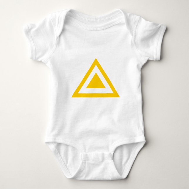 Body Para Bebé Flecha triangular 01 (Anverso)