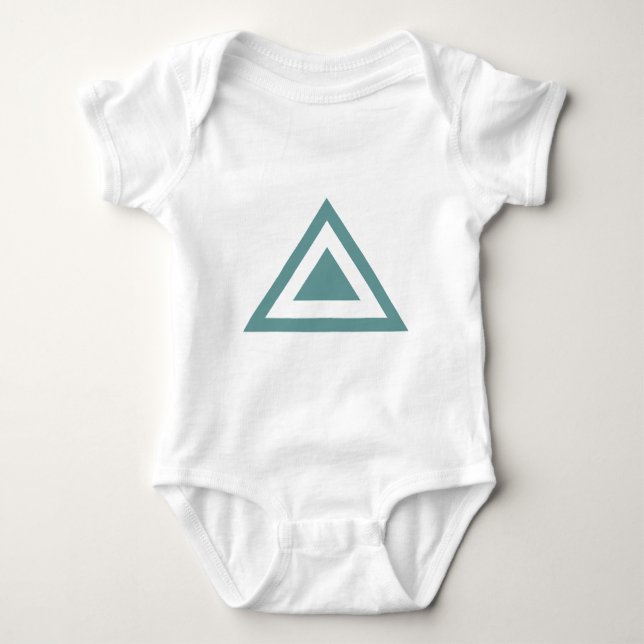 Body Para Bebé Flecha triangular 01 (Anverso)