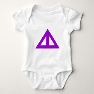 Body Para Bebé Flecha triangular dividida