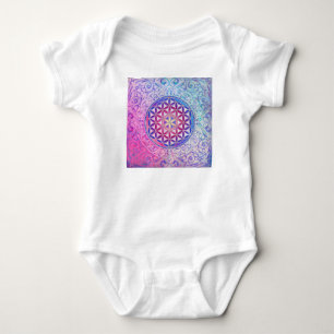 Body Para Bebé Flor De Vida / Blume des Lebens - Ornamento V