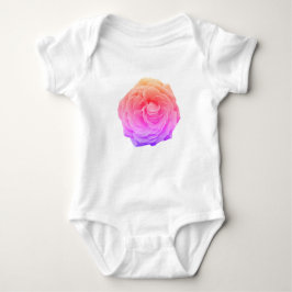 Body Para Bebé Flor rosa rosa rosa Fotografía de Baby Bodysuit