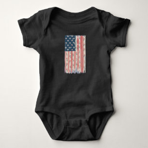 Body Para Bebé Floral Americana