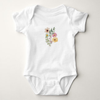 Body Para Bebé Floral Baby Bodysuit – Soft & Stylish with Waterco