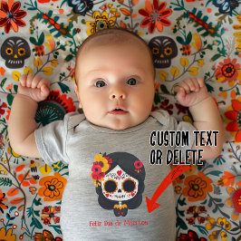 Body Para Bebé 🌹Florecen los Recuerdos: Tributo al Día de Muerto