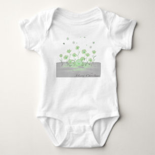 Body Para Bebé Florecer de primavera – Serenidad verde suave