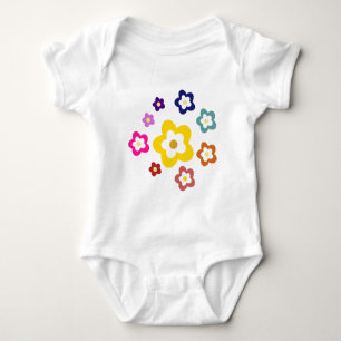 Body Para Bebé Flores