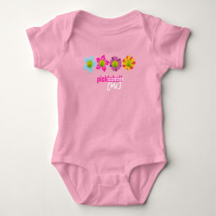 Body Para Bebé 🌼 🌻 🌺 Flores De Bolas De Pickleball Me Escojan 
