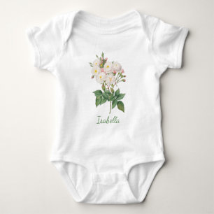 BODY PARA BEBÉ FLORES PERSONALIZADOS BABY BODYSUIT