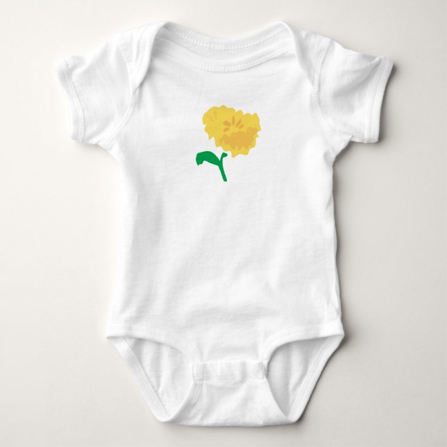 Body Para Bebé Flower Bloom Baby Bodysuit (Anverso)
