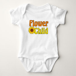 Body Para Bebé Flower Child Cute Hippie Sunflower 70