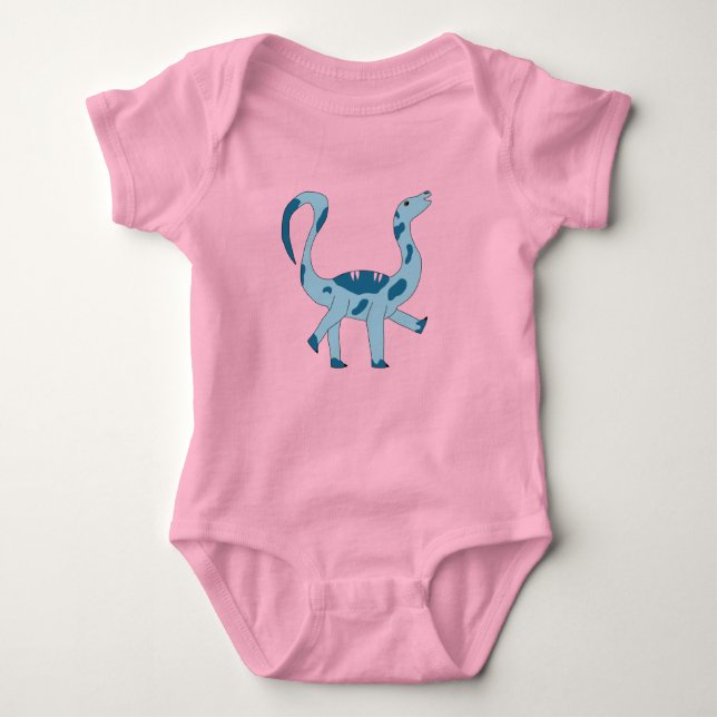 Body Para Bebé Foghorn the Apatosaurus Baby Bodysuit (Anverso)