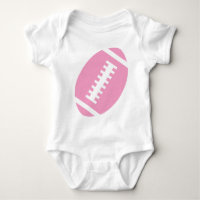 FOOTBALL BABY White | Gráfico de Fútbol Rosado del