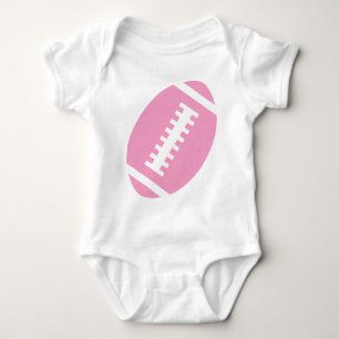 Body Para Bebé FOOTBALL BABY White   Gráfico de Fútbol Rosado del