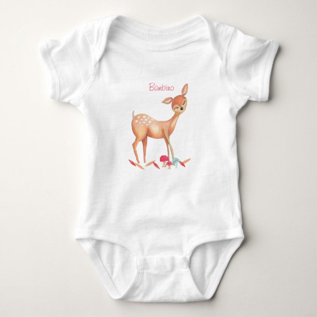 Body Para Bebé Forest Friends Baby Bodysuit (Anverso)