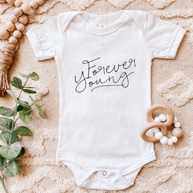 Body Para Bebé Forever Young (Subido por el creador)