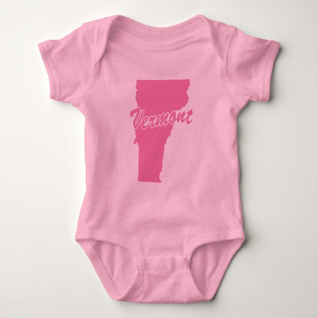 Body Para Bebé Forma de Vermont Baby Bodysuit (Anverso)