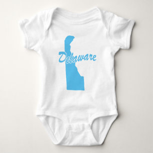 Body Para Bebé Forma Estado De Delaware
