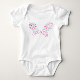 Body Para Bebé Formas de mariposa