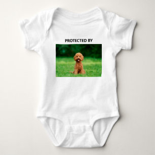 Body Para Bebé Foto divertida protegida por mascota