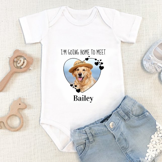 Body Para Bebé Foto Mascota personalizado Volviendo A Casa Para C (Subido por el creador)