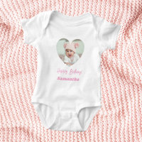 Foto: nombre del corazón de la bebé de cumpleaños,