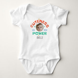 Body Para Bebé Foto Personalizada & Nombre “La Dulzura Es Mi Pode