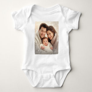 Body Para Bebé Foto personalizado (Añadir su propia foto y/o text